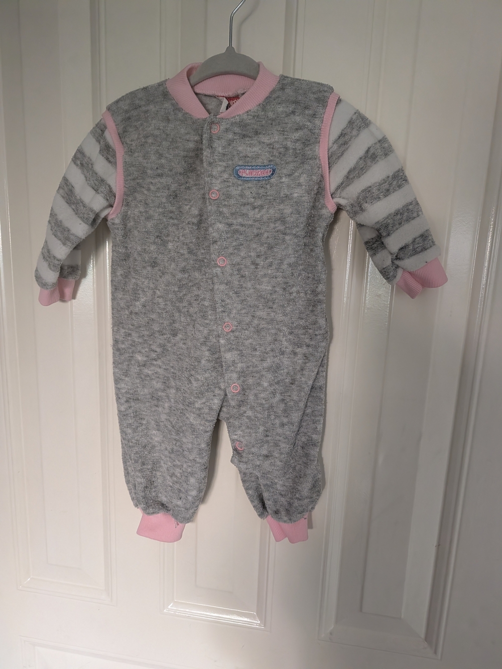 Vtg Playskool Baby Onesie Pajamas